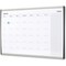 Quartet Magnetic Dry-Erase Calendar Board, 30"x18", Silver Frame QRTARCCP3018 - alternate 2